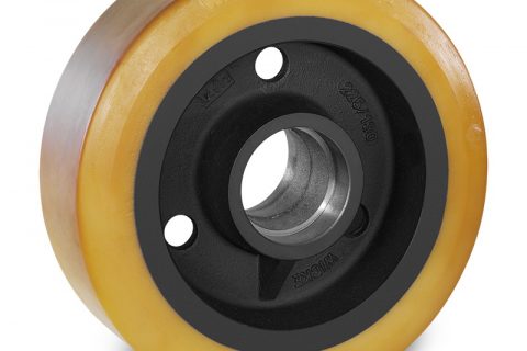 Load wheel for electric pallet truck 310mm from polyurethane for machines Still-Wagner