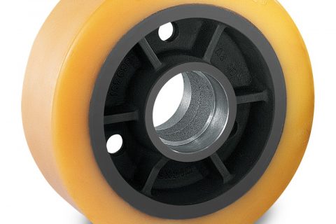 Load wheel for electric pallet truck 285mm from polyurethane for machines Hyster/Yale