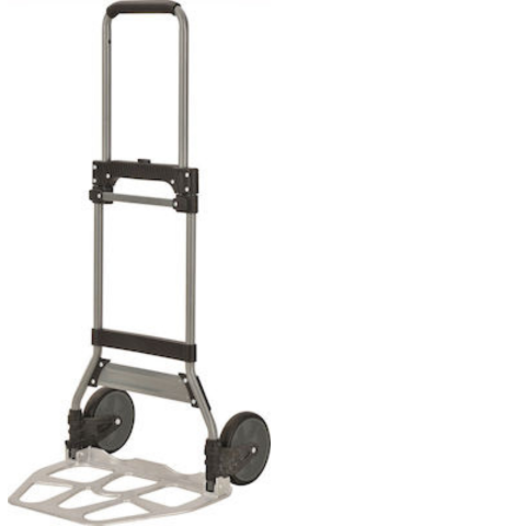 Aluminum Two-Wheeled Hand Truck, foldable for Simple Use