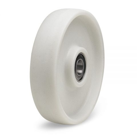 Loose wheels for trolleys.Polyamide fiber glass and Double ball bearings